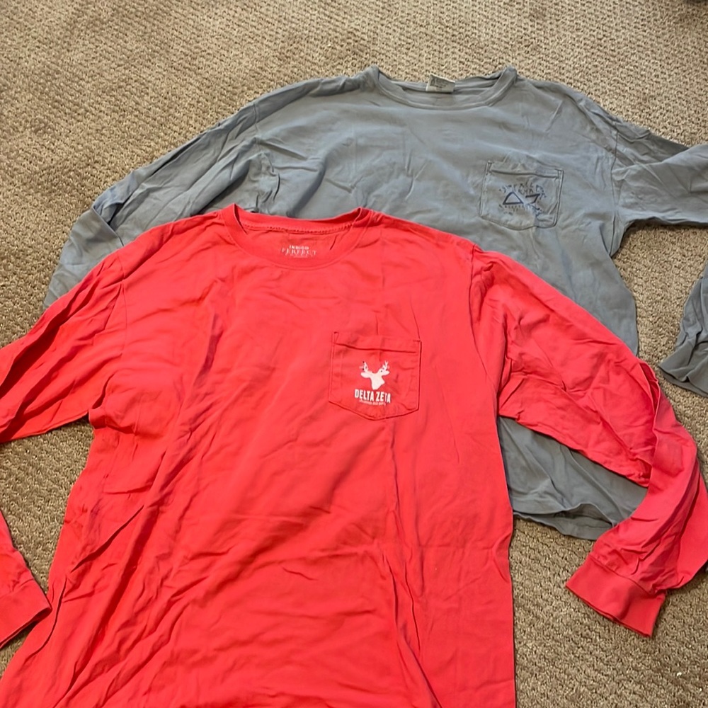 Delta Zeta Sorority Long Sleeve Tshirts